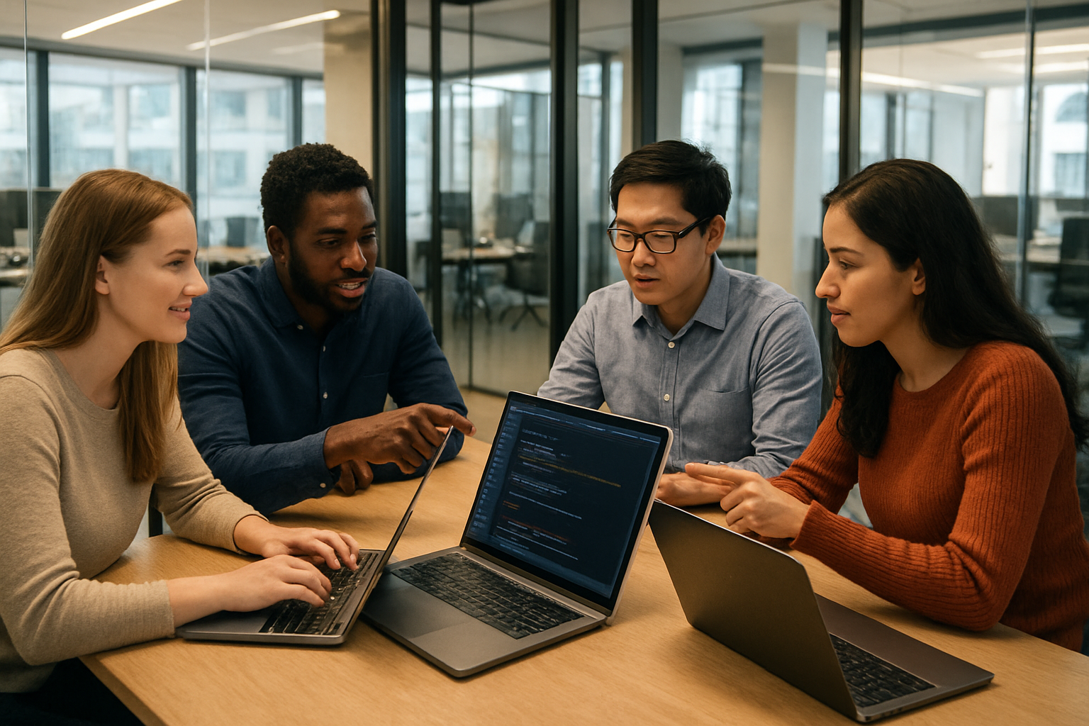 Collaborative Work Environment Builds Strong Professional Networks