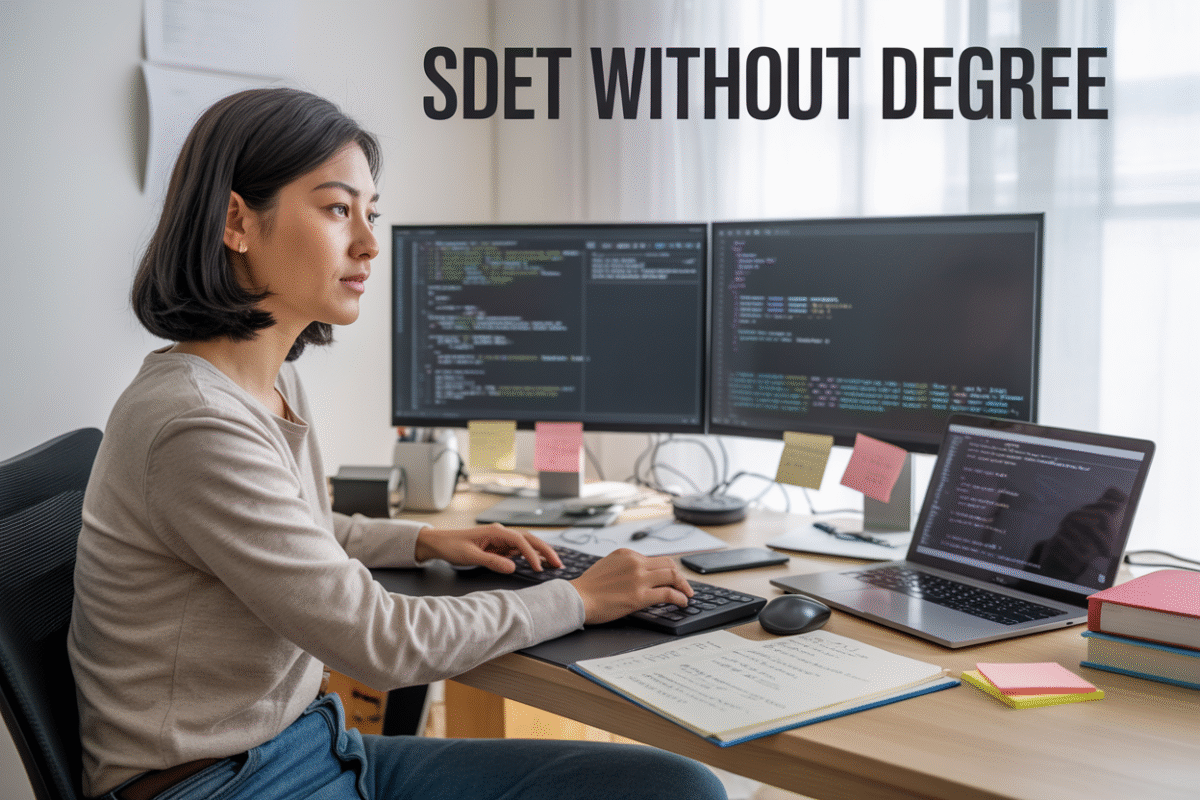 How to Become a Software Development Engineer in Test Without a Tech Degree